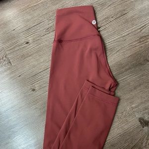 Lululemon WUNDER TRAIN HIGH-RISE TIGHT 25" NWOT